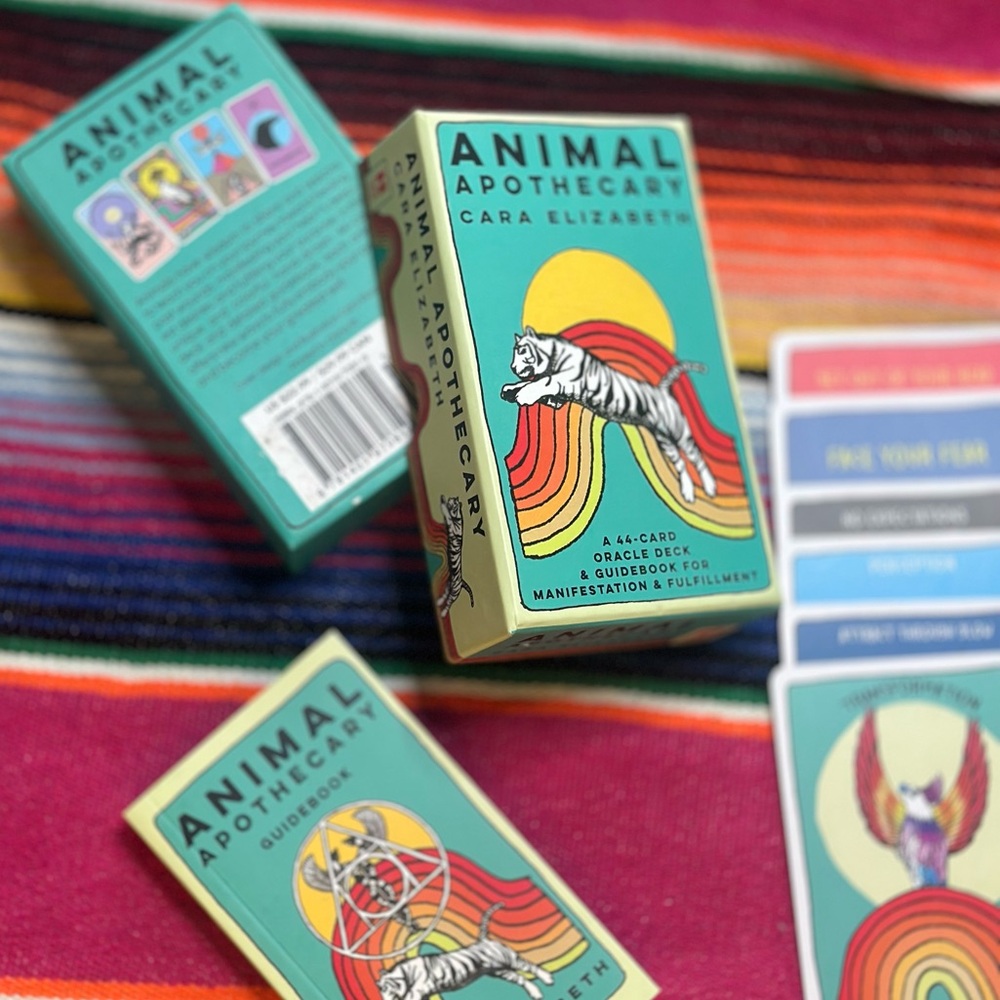 Animal Apothecary Oracle Deck by Cara Elizabeth – 44 Cards + Guidebook Set - Picture 8 of 16